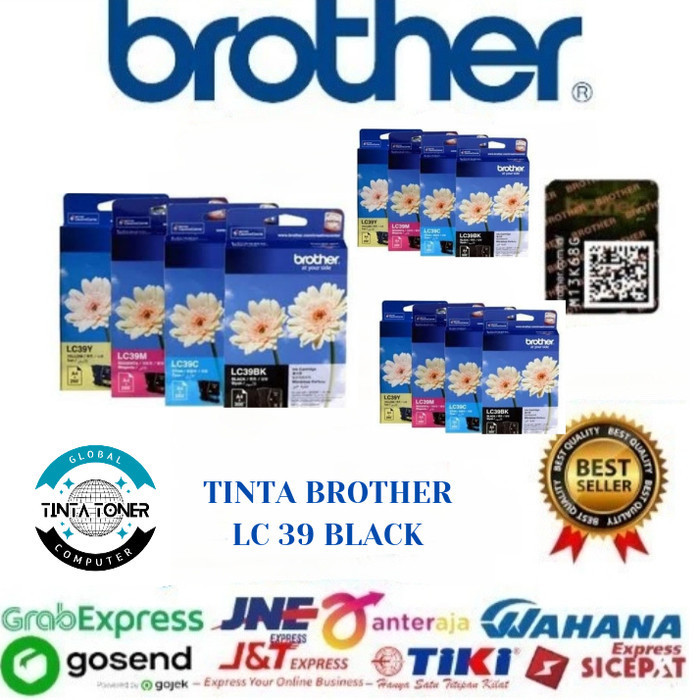 Jual TINTA BROTHER LC 39 ORIGINAL ( B C Y M ) | Shopee Indonesia