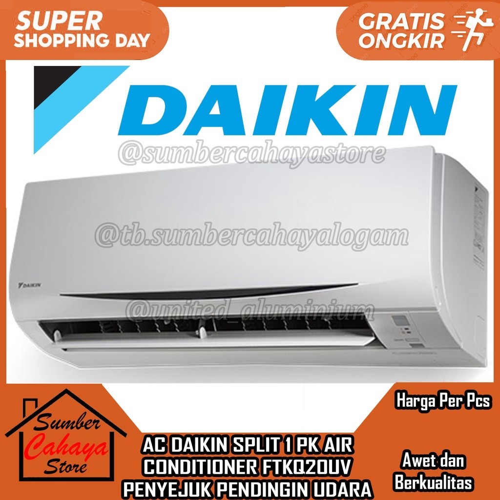 Jual Promo Daikin FTC25NV14 AC Split 1PK 1 PK Inverter Standard ...