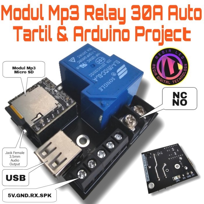 Jual Modul Jws Controler Auto Tartil Mp3 Relay | Shopee Indonesia
