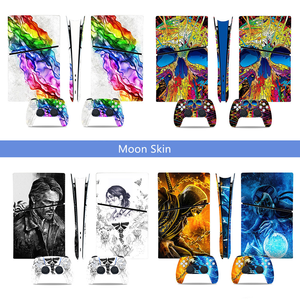 Jual Console Skin for PS5 Slim Digital Vinyl Decal for PS5 Slim Digital ...