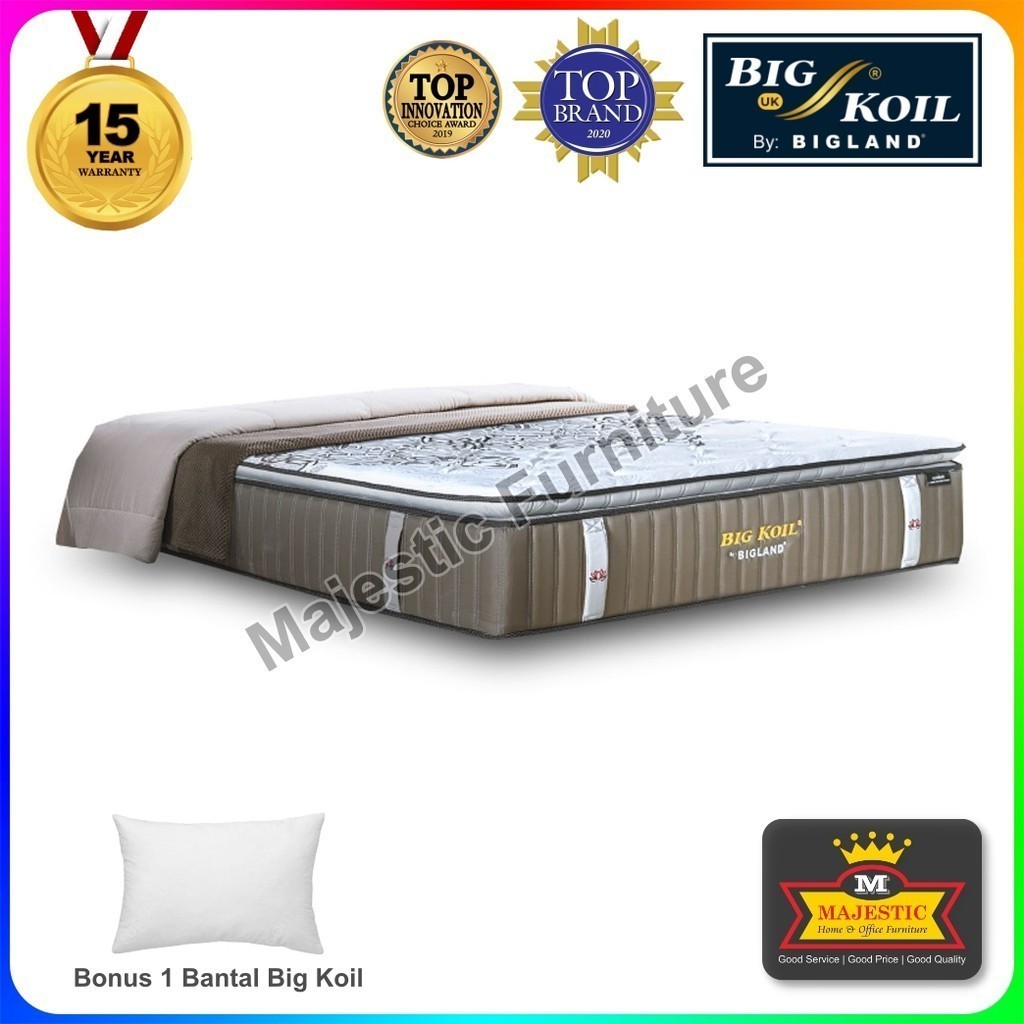 Jual Kasur Spring Bed Big Koil Serene - Jogja | Shopee Indonesia
