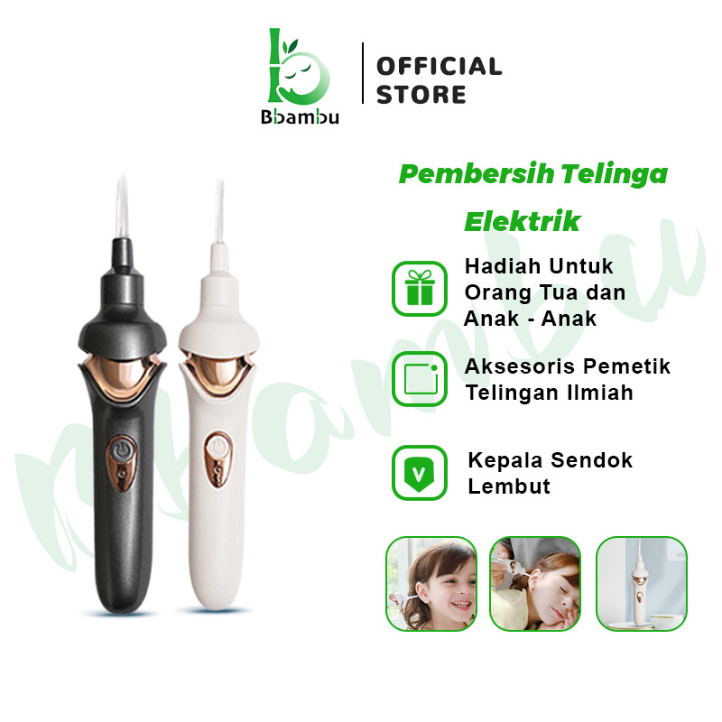 Jual Bbambu Pembersih Telinga Isi Ulang Elektrik Ear Pick Alat Pembersih Telinga Elektrik Visual