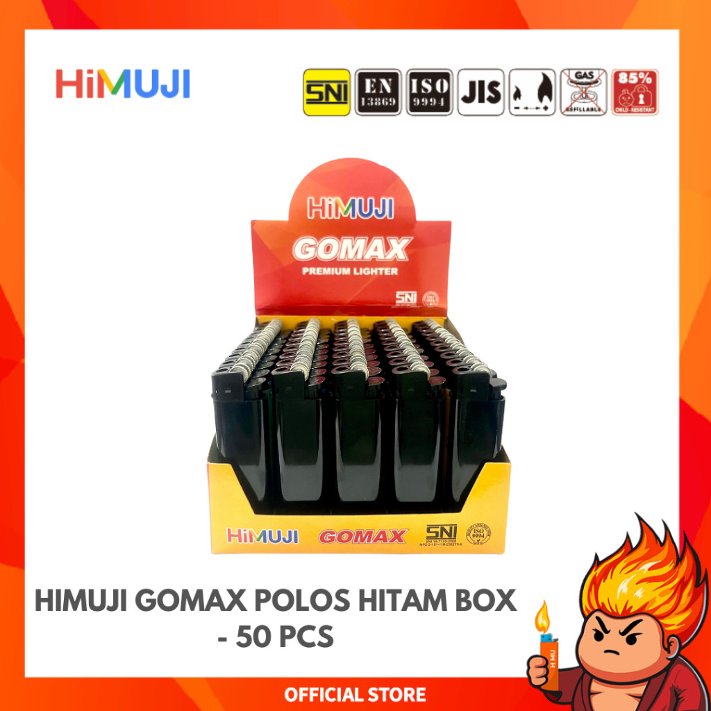 Jual Korek Api Himuji Polos Hitam Box - 50 Pcs | Shopee Indonesia