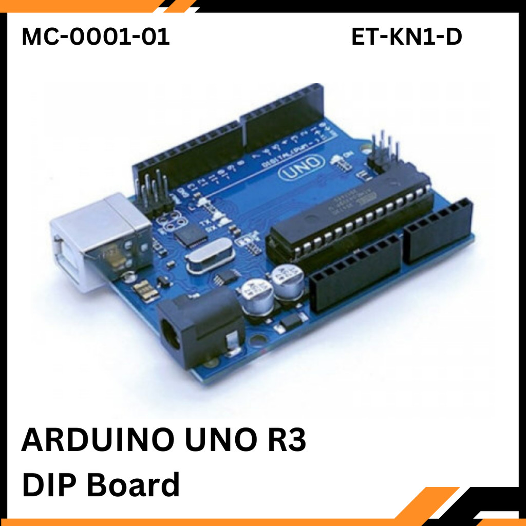 Jual ARDUINO UNO R3 DIP Board / ATmega16U2 , ATmega328P DIP | Shopee ...