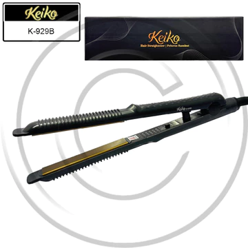 KEIKO 929B Catokan Rambut Keiko 2in1 Lurus Dan Curly Professional CO