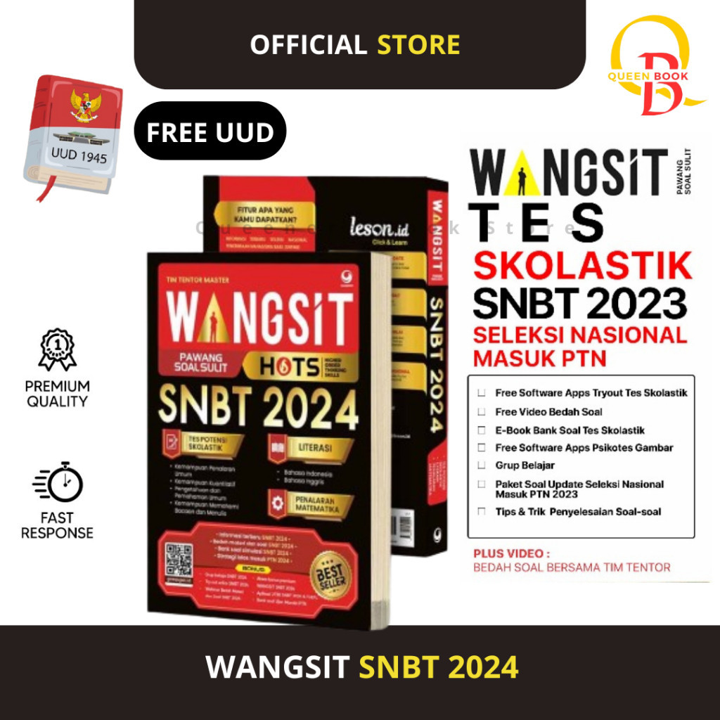 Jual Buku SNBT 2024 Wangsit Pawang Soal Sulit SNBT 2024 Soal Dan ...