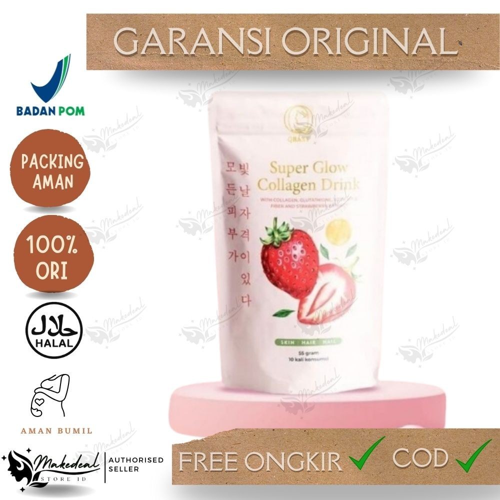 Jual READY STOK QBAST COLLAGEN DRINK SUPER GLOW COLLAGEN DRINK BY QBAST ...