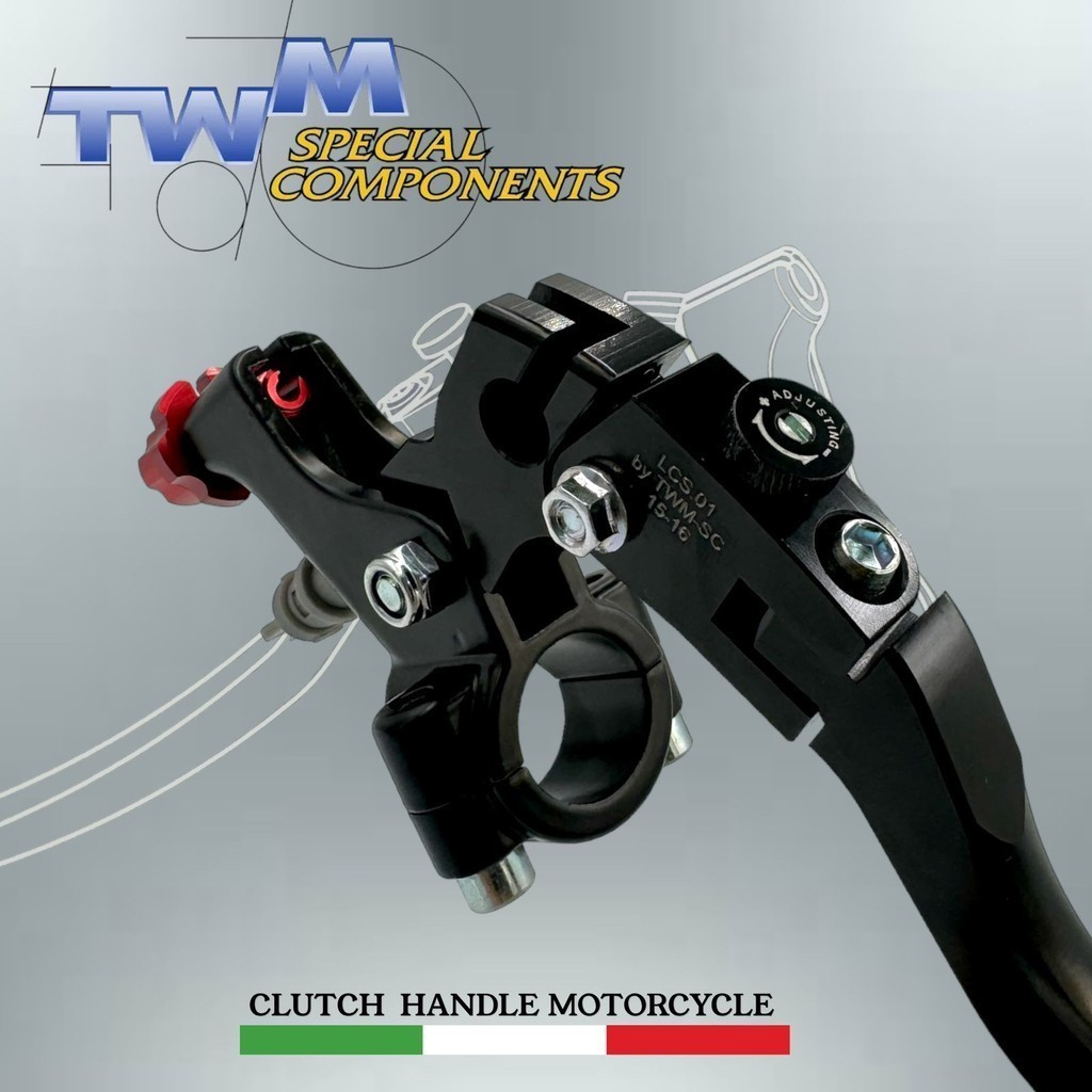 Jual Clutch Handle Kiri TWM Handle Kopling kiri Plus Switch Rem Black ...