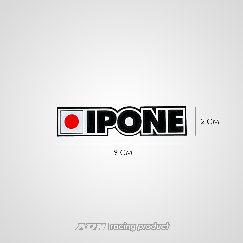 Jual Stiker Ipone Japan Racing | Shopee Indonesia