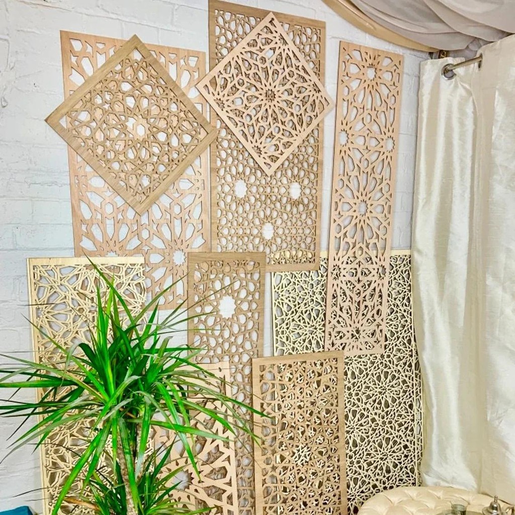 Jual Decorative muslim mosque dome laser cut metal aluminium wall ...