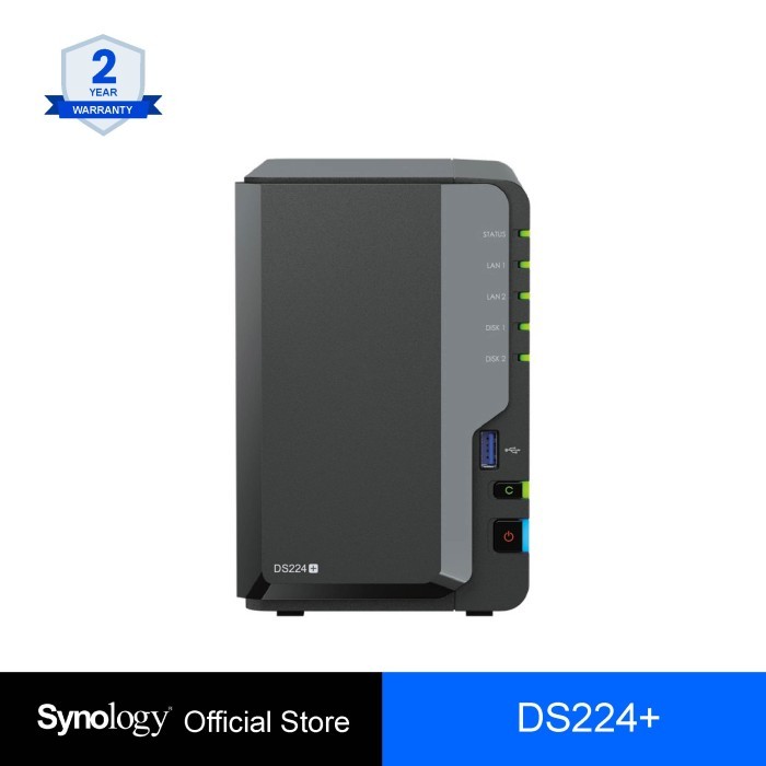 Jual Synology DS224+ DiskStation 2-BAY NAS Server Storage Cloud DS 224 ...