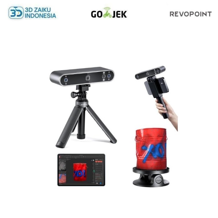 Jual Revopoint POP 3 PLUS Handheld Vibrant Color 3D Scanner HD RGB ...