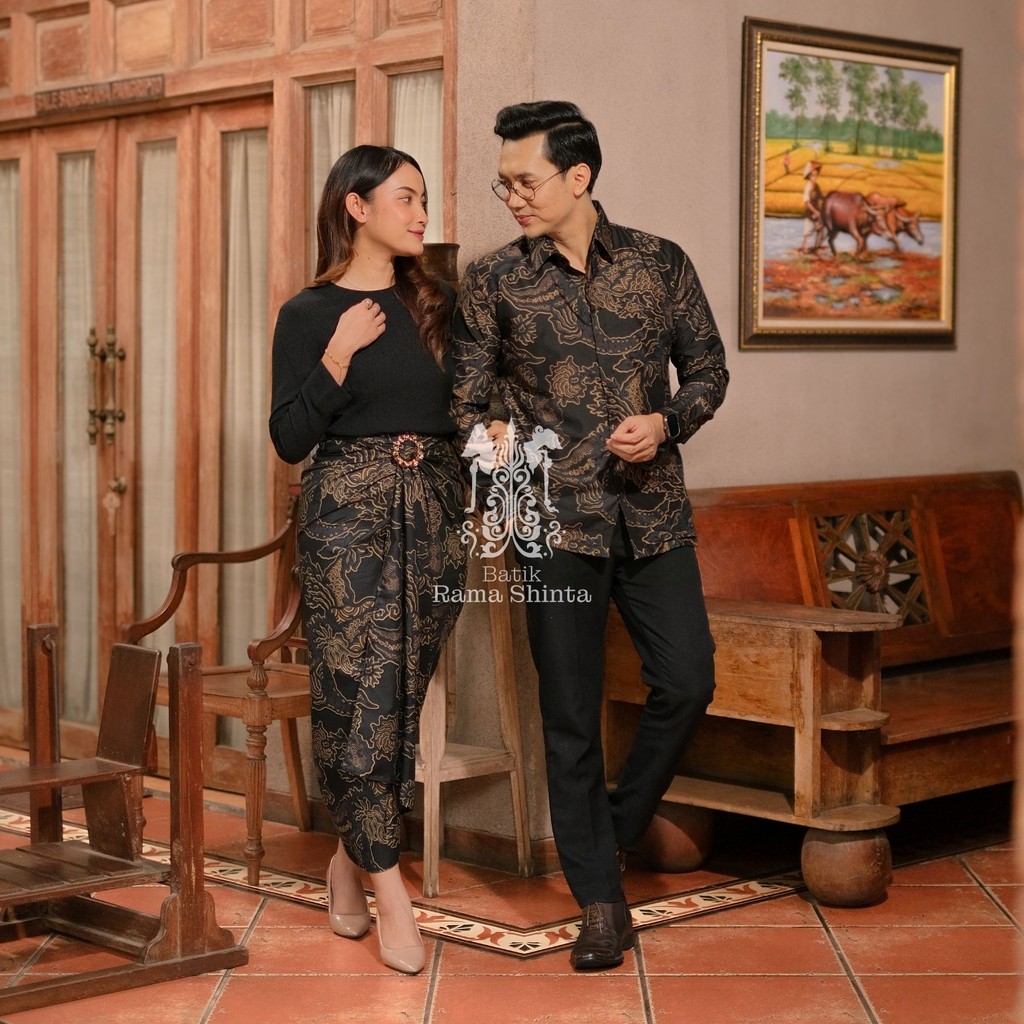 Jual Batik Rama Shinta Motif Wiguna Kemeja Batik Lengan Panjang Pendek ...