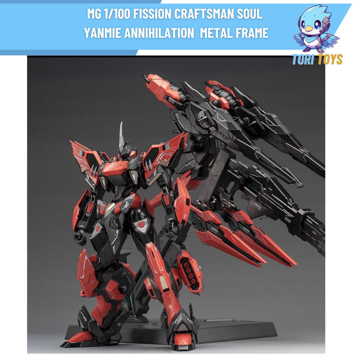 Jual MG 1/100 AN-01 Yanmie Fission Craftsman Soul Metal in Frame Model ...