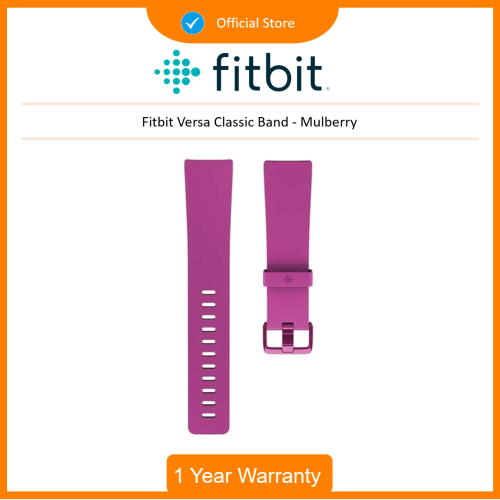 Mulberry fitbit versa band hotsell
