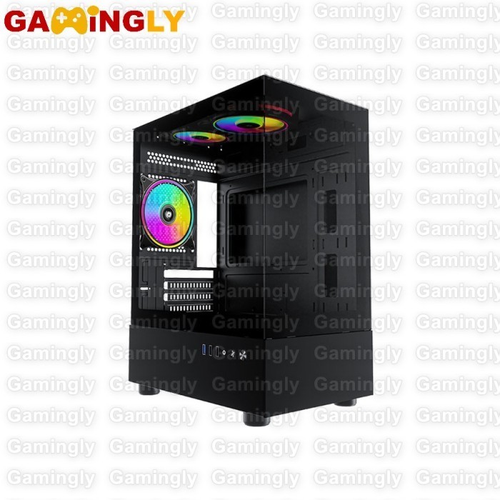 Jual VenomRX Casing PC Victoria M-ATX With 3x120mm Fixed RGB Fan ...