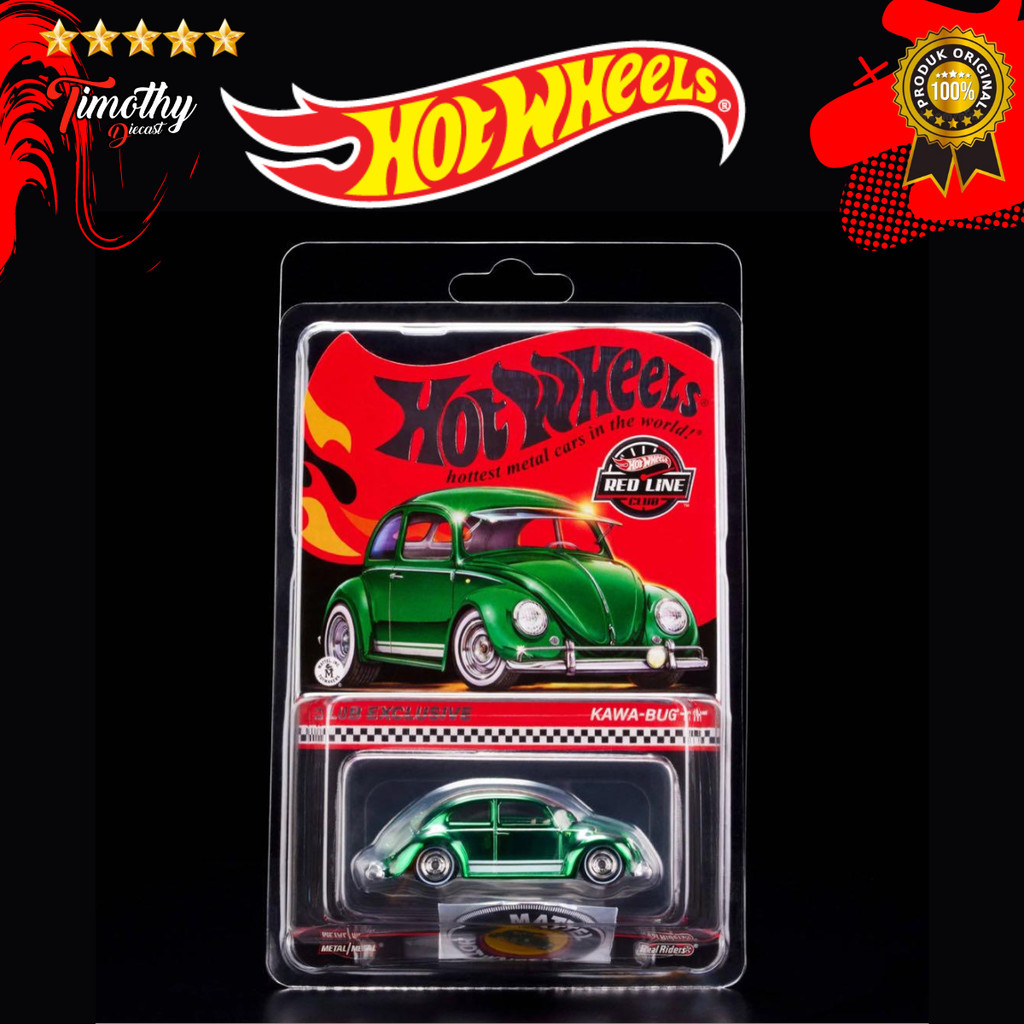 ホットウィール KAWA-BUG-A RLC 青色限定品VWバグ