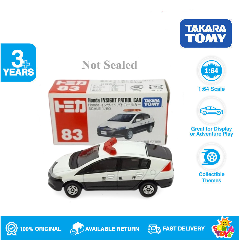 Jual Tomica 1/60 83 Honda Insight Patrol Car | Shopee Indonesia