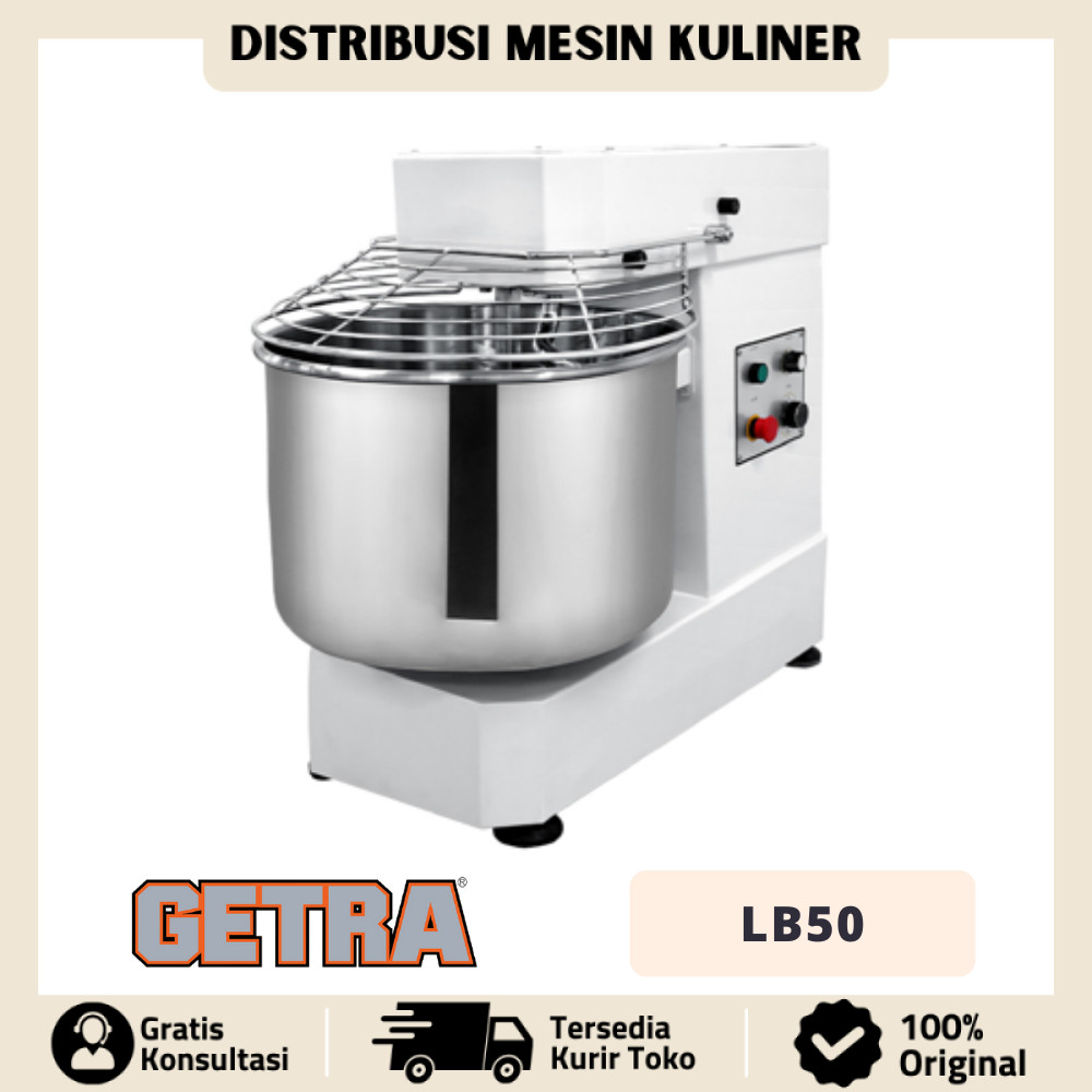 Jual GETRA LB50 LB 50 SPIRAL MIXER ROTI 50 LITER | Shopee Indonesia