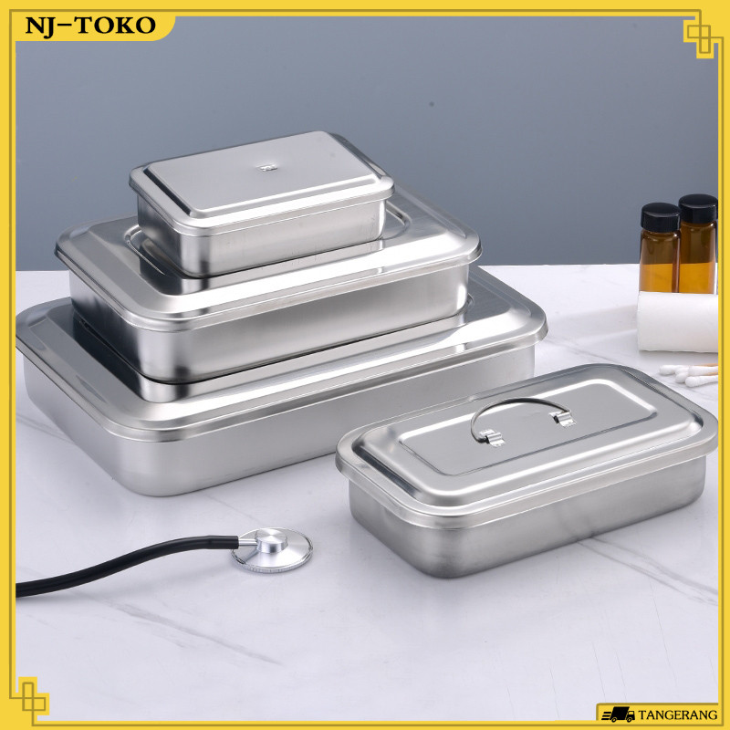 Jual Instrumen Bak Sterilizing Dengan Tutup Dengan Tutup & Pegangan Bak ...