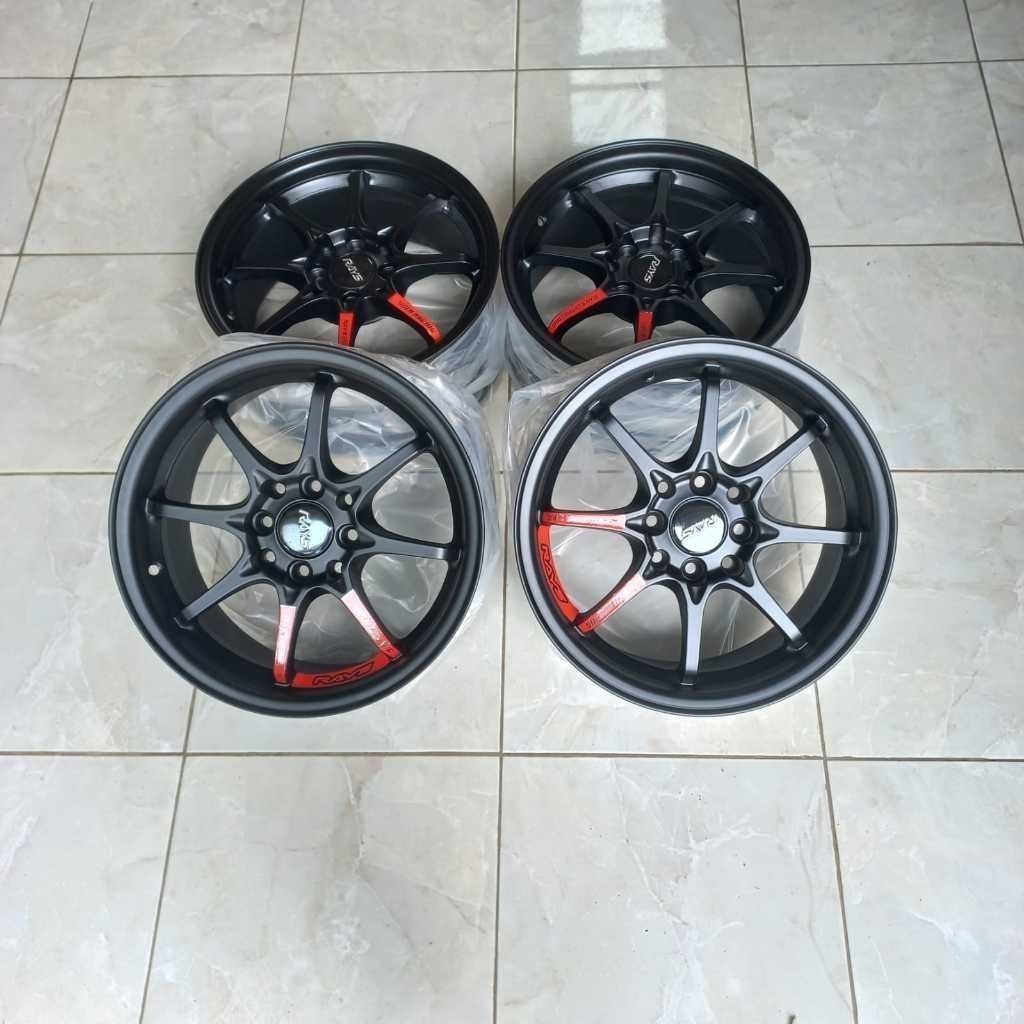 Jual Velg Ce28 Hol 8 R15 Warna Htam Satin ( Dopp) | Shopee Indonesia