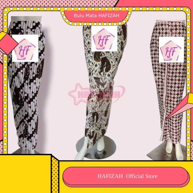 Jual Hafizah - Rok Jarik Wiru Wanita Batik Motif Jogja Adat Jawa Instan ...