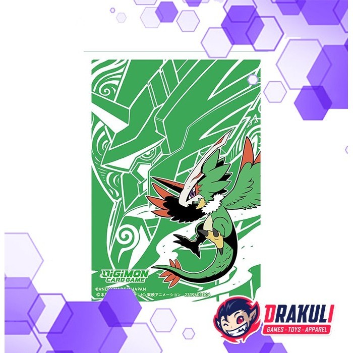 digimon card game official sleeves 2024 ver.2.0 Digimon Card Game Official Deck Protectors 2024 ver. 2.0 (60 Sleeves)