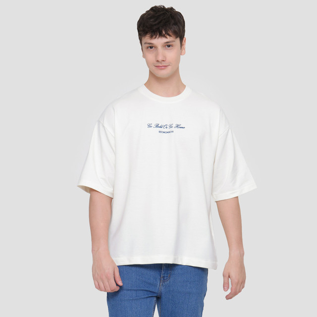 Nevada Joker Print Kaos Casual Pria