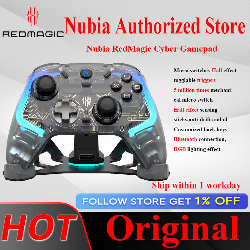 Jual Nubia RedMagic Cyber Gamepad Wireless Bluetooth Gaming Controller ...