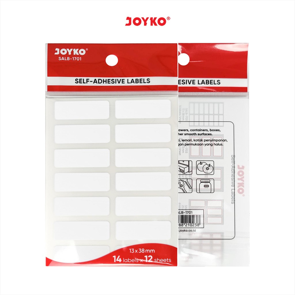 Jual NAS JOYKO Label Sticker Self Adhesive Labels SALB / Kertas Stiker ...