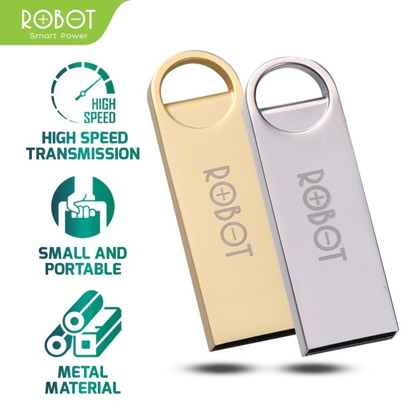 Jual Flashdisk ROBOT Metal Besi 4GB 8GB 16GB 32GB 64GB 128GB Flashdisc ...