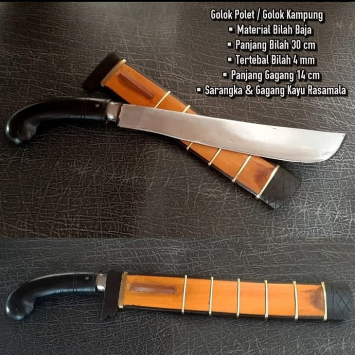 Jual Golok Polet Baja Cocok Untuk kerja petani | Shopee Indonesia