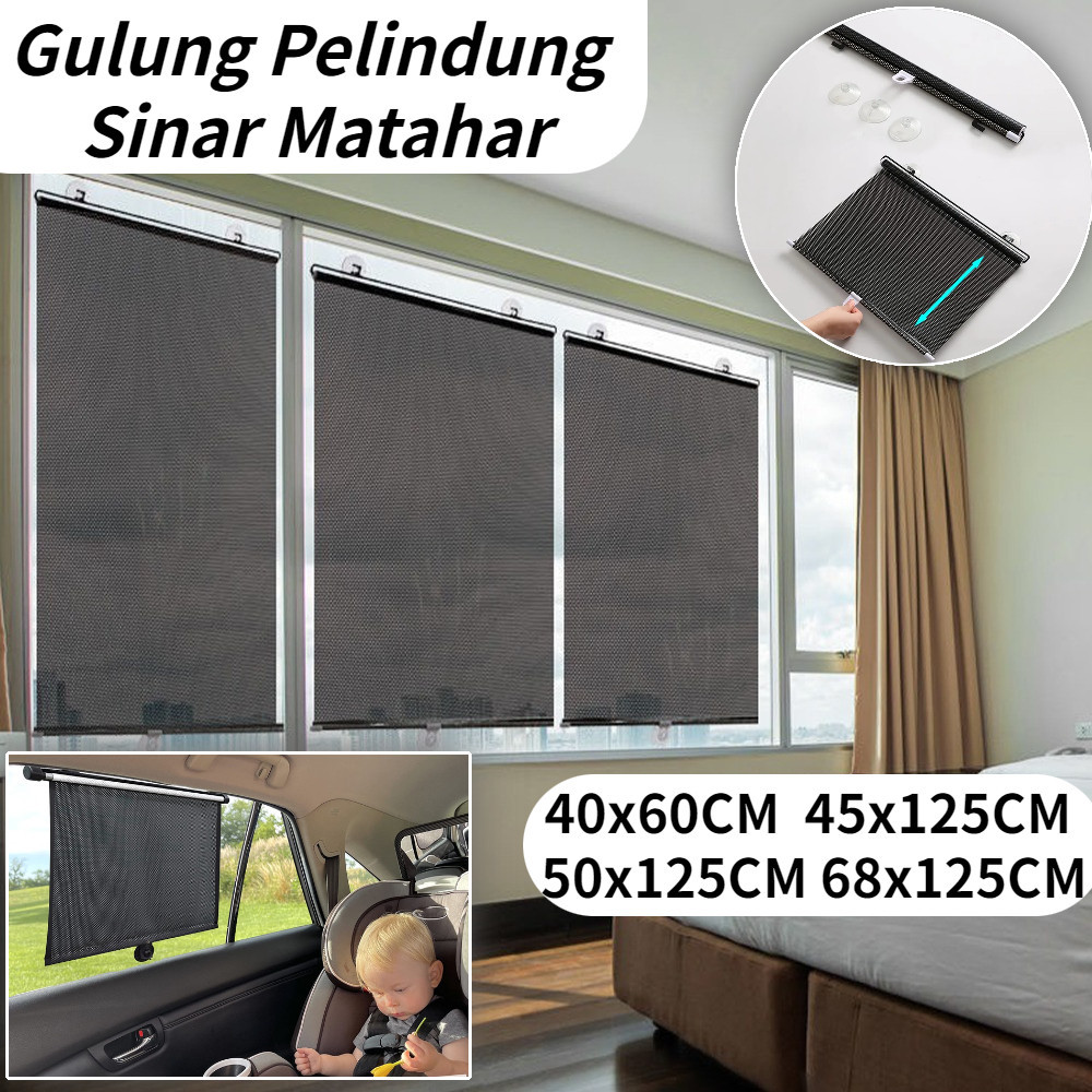 Jual Gulung Pelindung Sinar Matahari Perlindungan Panas Dan Matahari Kaca Gedung Apartement