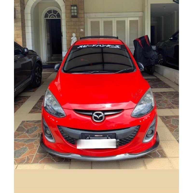 Jual front lips mazda 2 type r bahan duraflex termurah grt sl17 ...