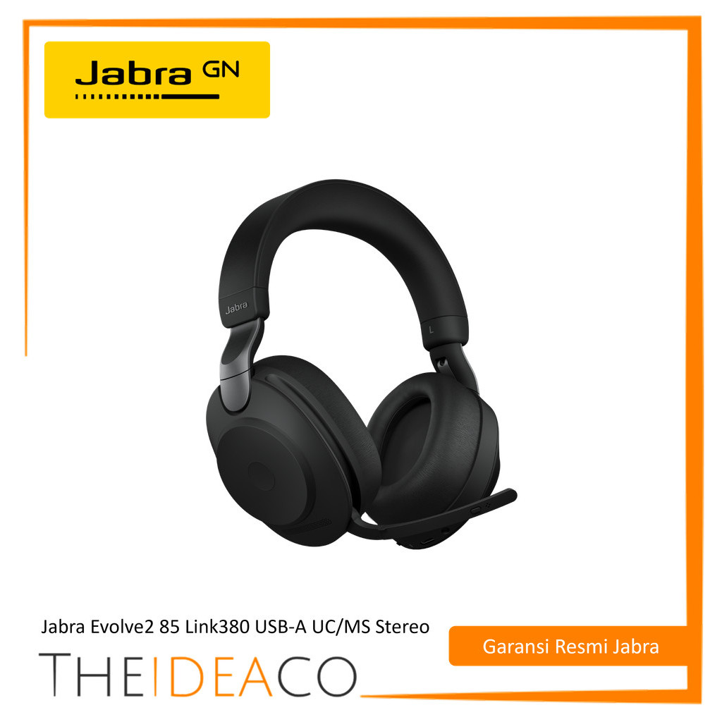 Jual Jabra Evolve2 85 Link380 USB-A UC/MS Stereo | Shopee Jual Jabra Evolve2 85 Link380 USB-A UC/MS Stereo | Shopee