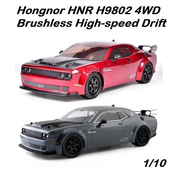 Jual HONGNOR HNR H9802 PANTHER 1/10 DODGE CHARGER SRT RTR 60A brushless ...