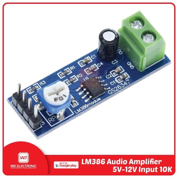 Jual AES27 LM386 AUDIO AMPLIFIER MODULE LM386 MODULE AMPLIFIER (2PCS ...