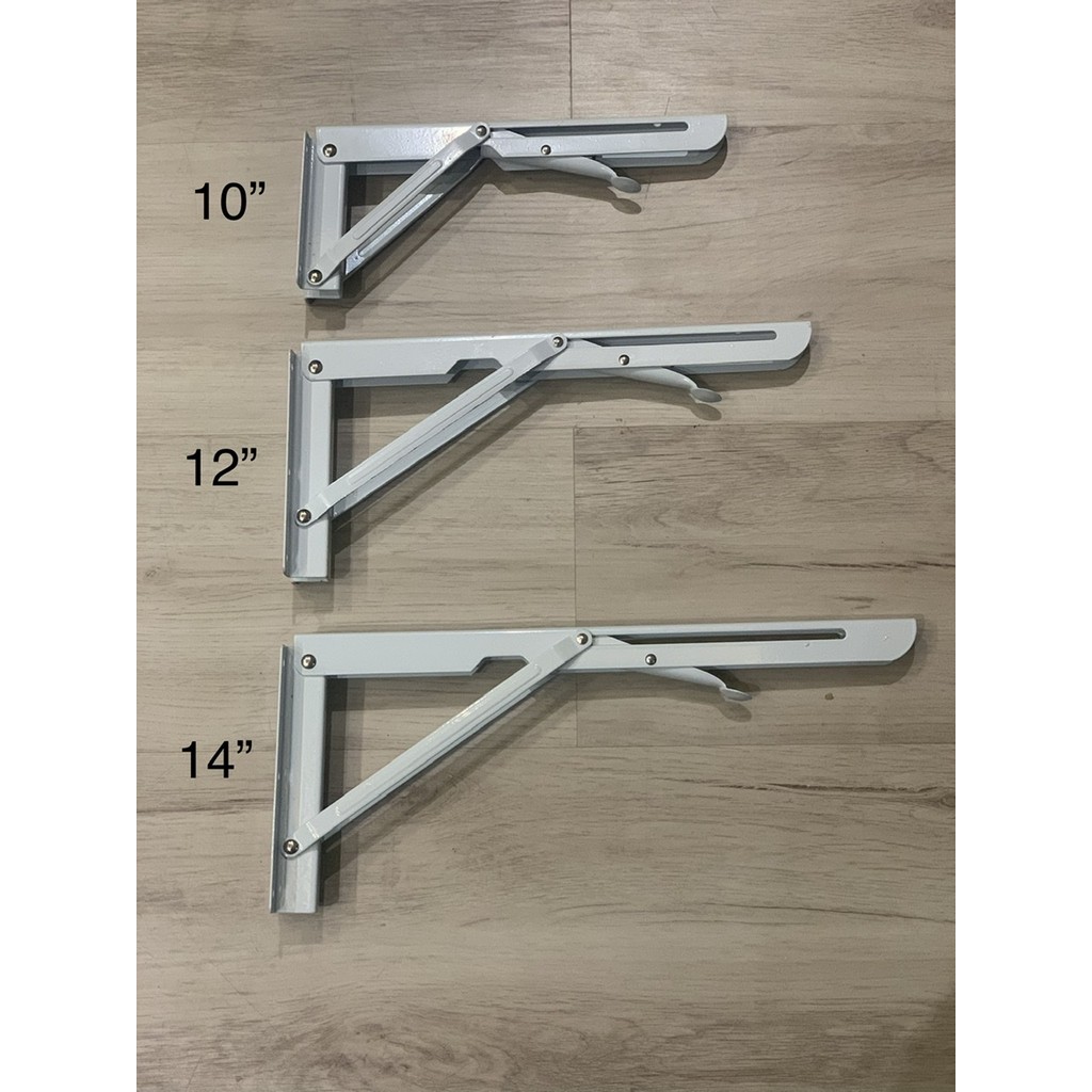Jual Bracket Siku Rak / Meja Lipat Putih | Shopee Indonesia