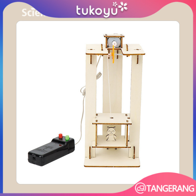 Jual DIY Mainan Rakit Lift Elevator Eksperimen Cara Kerja Lift Science ...