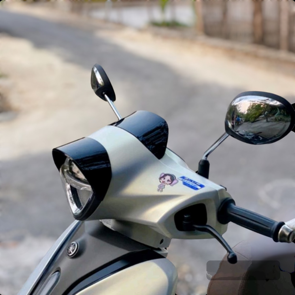 Paket Visor Topi Lampu + Topi Speedometer Yamaha Grand Filano