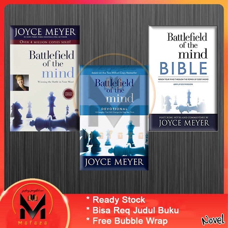 Jual Battlefield of the Mind (3 books) by Joyce Meyer | Shopee Indonesia