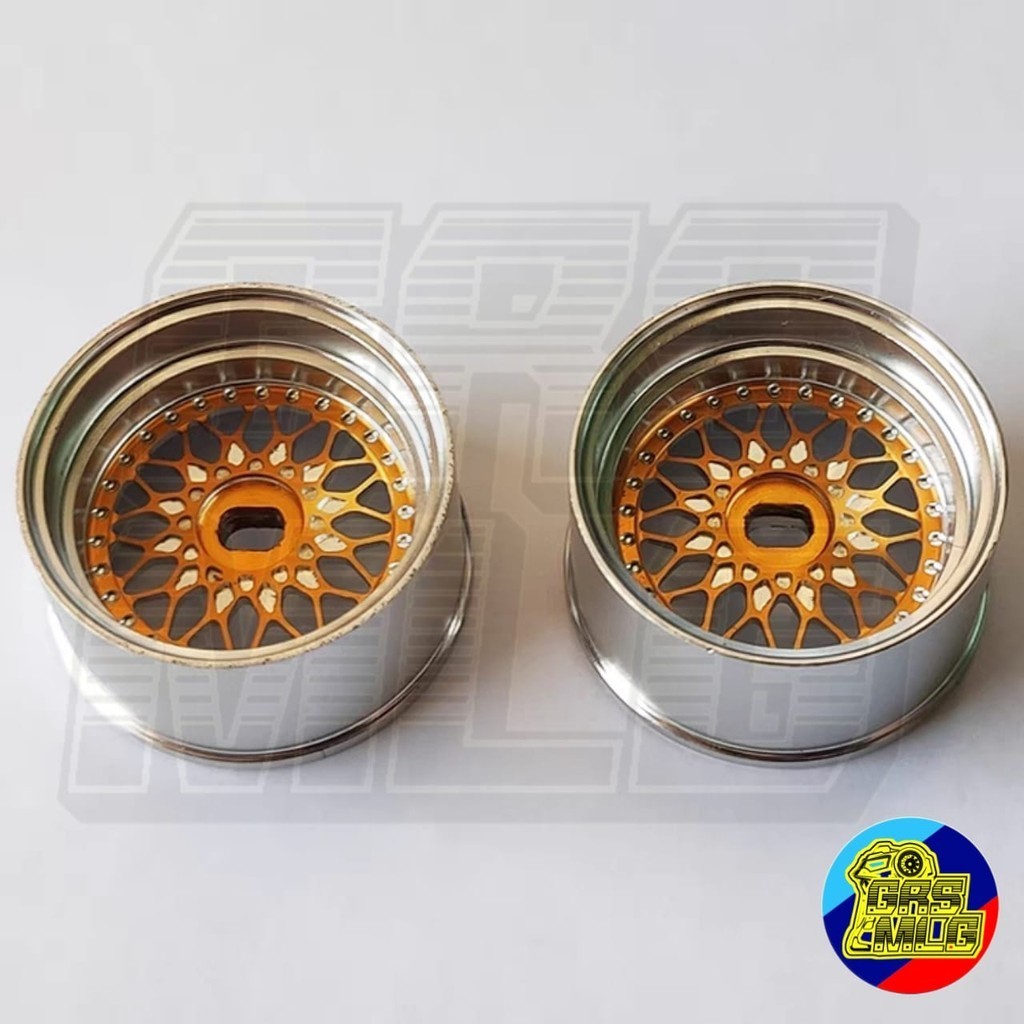 Jual TG Racing Metal Velg Rims BBS 20mm Gold Off 2.5 Narrow | Shopee ...