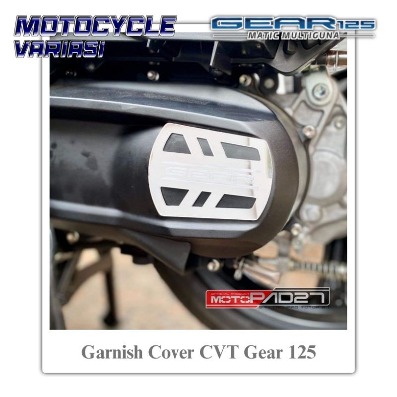 Jual Garnish CVT Yamaha Gear 125 Cover CVT Yamaha Gear 2022 garnish ...