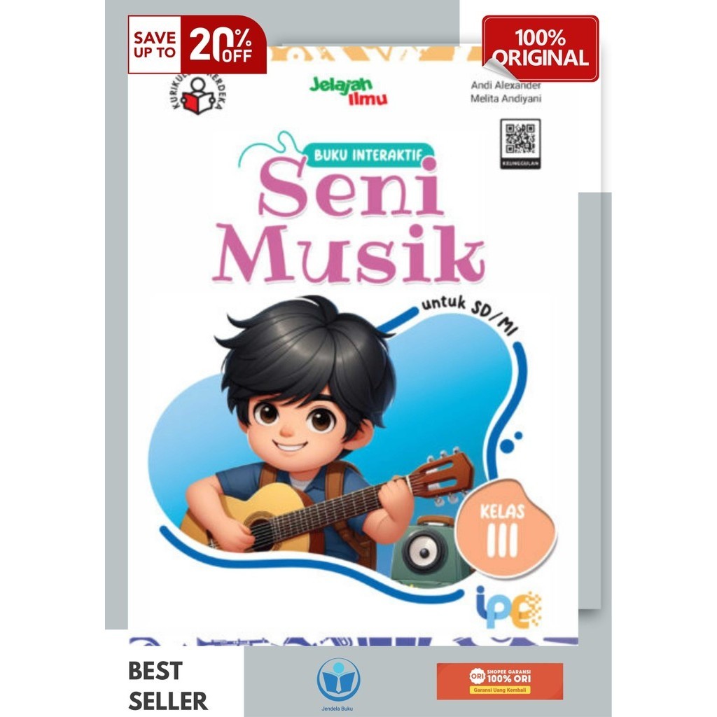 Jual Buku Paket Interaktif Seni Musik Kelas Iii Sd Mi Kurikulum Merdeka Intan Pariwara Tahun