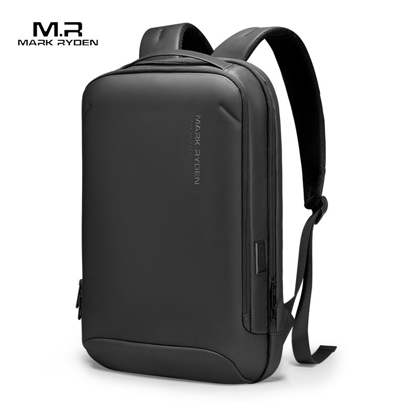 Jual MARK RYDEN Minimalist Backpack Business Hard Shell Front Thin ...