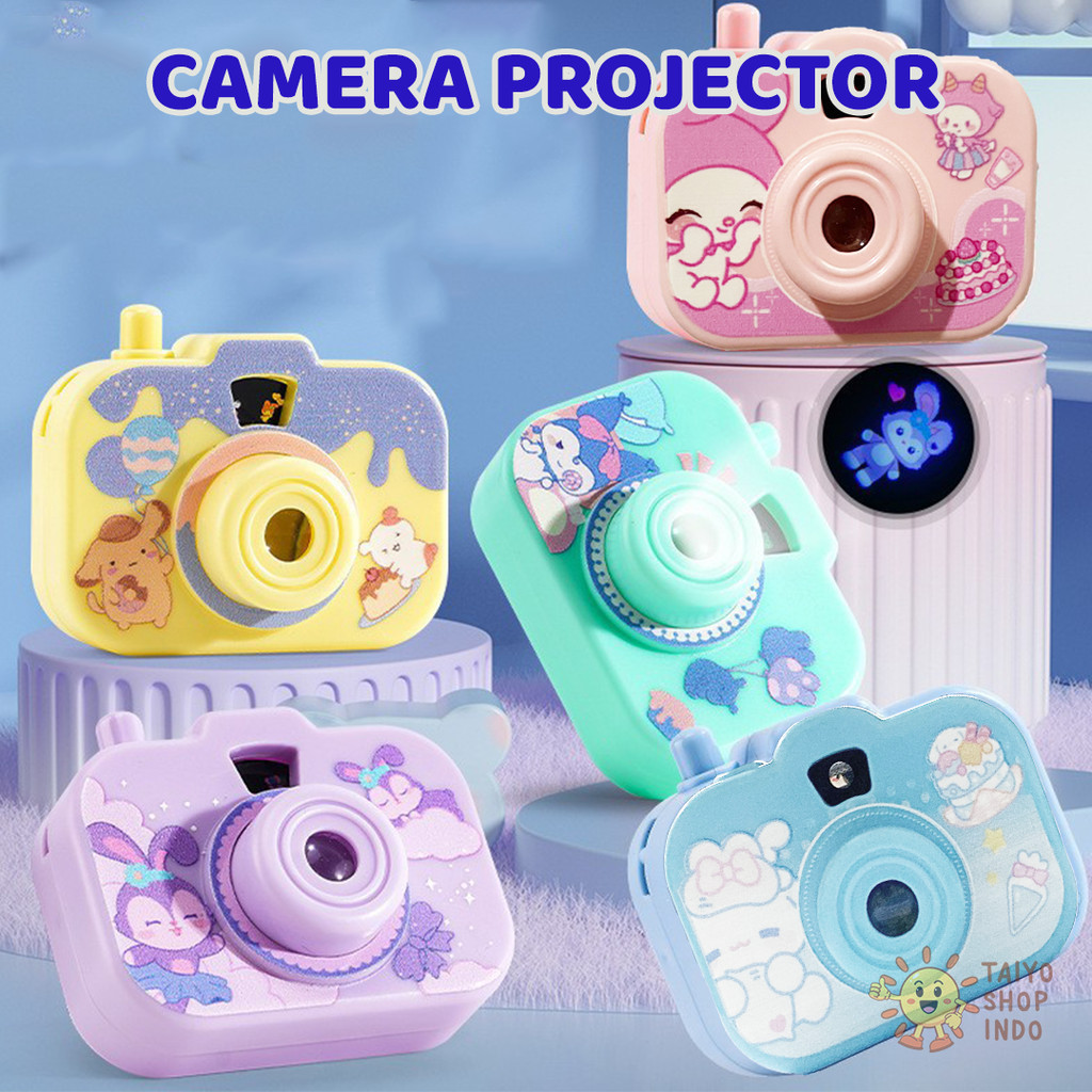 Jual TAIYO Mainan Anak Kamera Proyektor Sanrio Pony Pola Camera ...