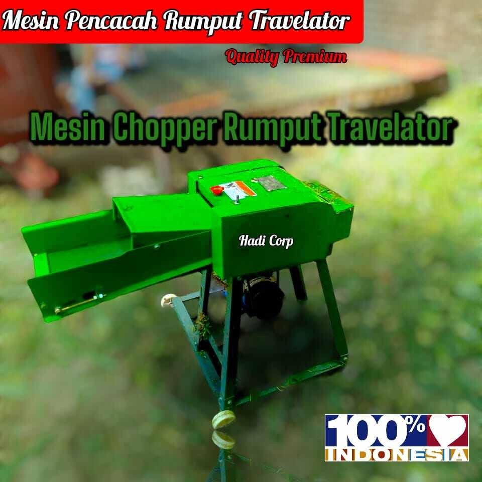 Jual DISKON MURAH Mesin Chopper Rumput Travelator / Mesin Cacah Rumput ...