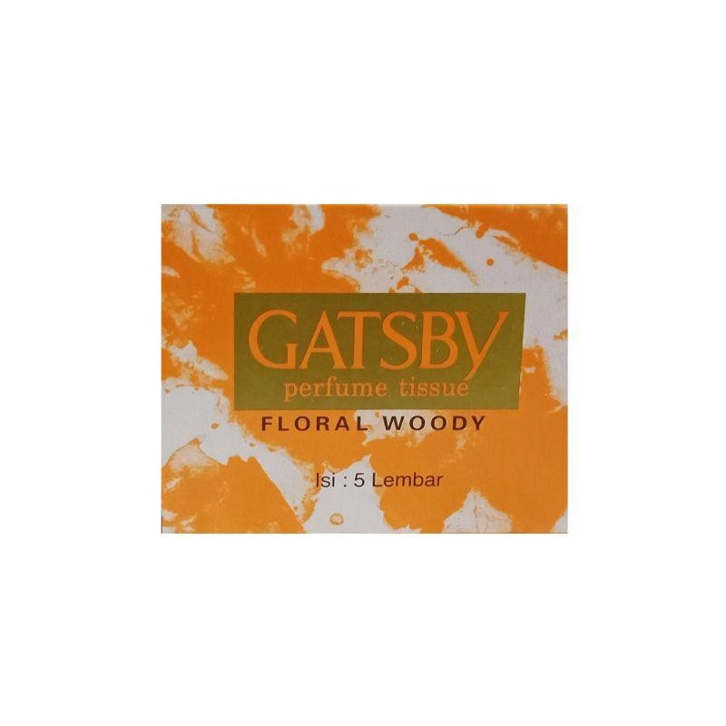 Jual Gatsby Perfume Tissue Floral Woody - Isi 5 Lembar | Shopee Indonesia