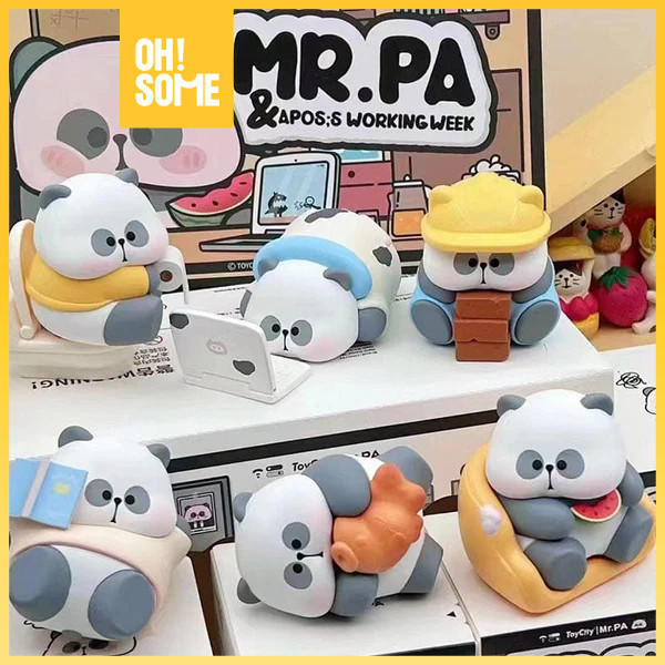 Jual OHSOME MR PA Blind Box Gacha Set Koleksi Figure Mr. PA & APOS'S ...