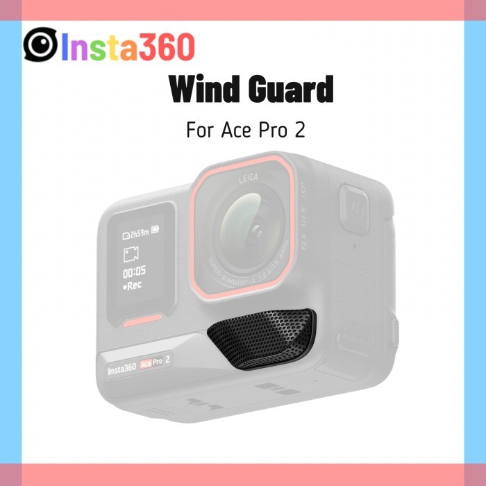 Jual Insta360 Ace Pro 2 Mic Wind Guard Detachable Microphone Acoustic ...